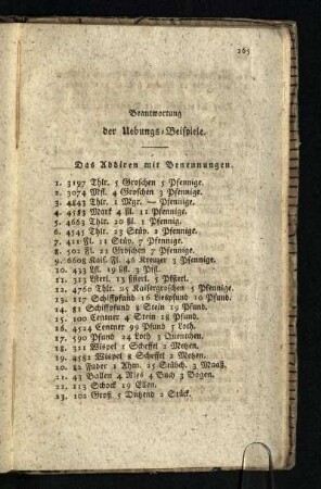 Beantwortung der Uebungs-Beispiele