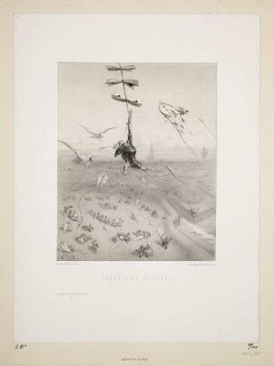 Entre ciel et terre, Blatt 8 der Folge "L’Album de Gustave Doré"