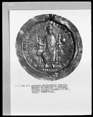 Kaiser Friedrich I., Kaiserliches Siegel