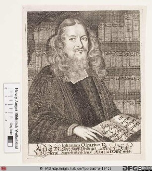 Bildnis Johann Olearius (II)
