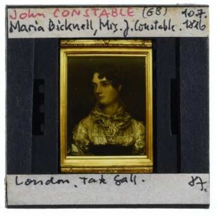 Constable, Portrait Maria Bicknell-Constable