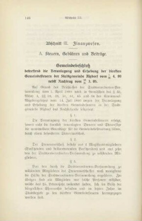 A. Steuern, Gebühren und Beiträge