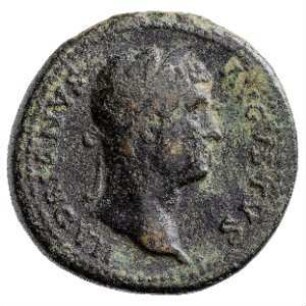 Münze, Dupondius, 132 -134 n. Chr.