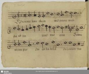 [Stoltzer, Thomas:] Herr neige deine Ohren und erhöre mich