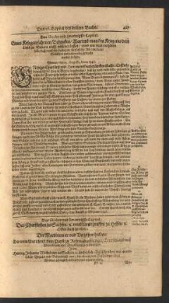Das Sieben und zwantzigste Capitel.