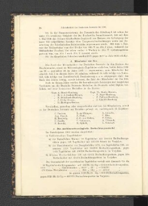e. Das maritim-meteorologische Beobachtungsmaterial.