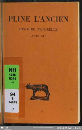 14: texte établi, trad. et comm. par Jacques André