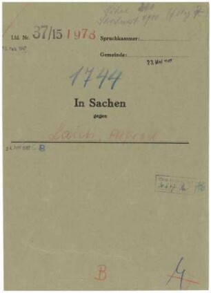 Laich, Alfred
