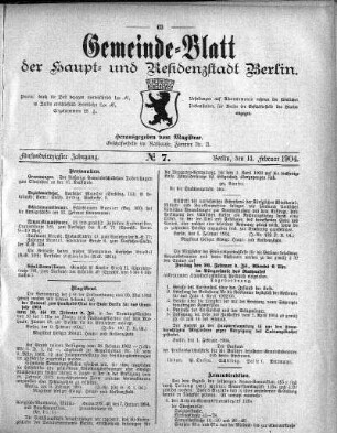 1904,7: No. 7, 14. Februar 1904