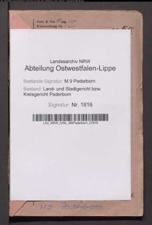 Erblasser: Brenken, Johann: