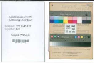 Entnazifizierung Wilhelm Ooyen , geb. 24.04.1909 (Kaplan)