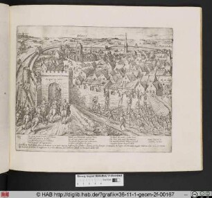 Die Statt Diest so ist woll bekantt, Welch vill gelitten in Brabant, Von den Francoysen wirt beklomen [Mai 1580].