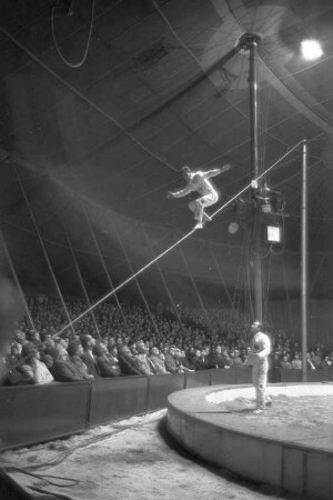 Gastspiel des Zirkus Krone in Karlsruhe.