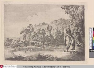[Samuel salbt Saul zum König von Israel; Samuel anointing Saul as King of Israel]