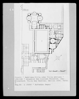 Tivoli, Villa Adriana, kleiner Palast