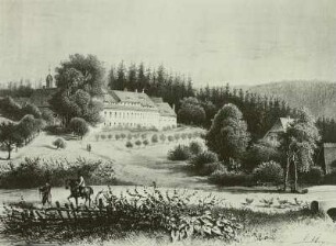 Rittergut Dittersdorf : Rittergut Dittersdorf, Herrenhaus, aus: Poennicke, Album der Schlösser und Rittergüter