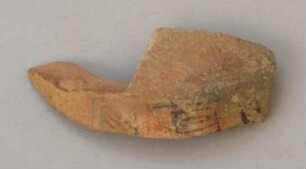 Fragment eines Tongefäßes