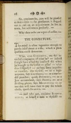 The Conjecture.