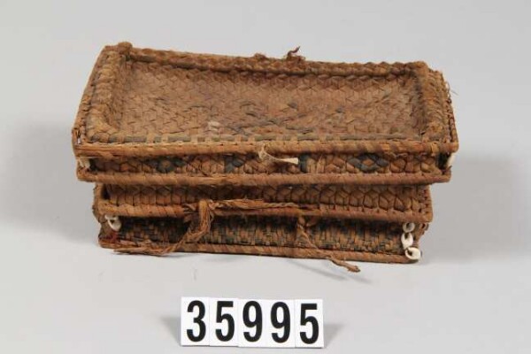 Basket for utensils for betel chewing