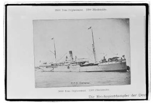 General (1890), DOAL.- Deutsche Ost-Afrika-Linie, Deutsche Afrika-Linien GmbH & Co. KG, Hamburg