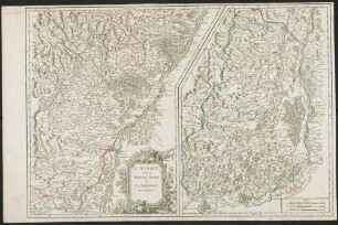 D'Alsace divisée en Haute et Basse et le Sundgau