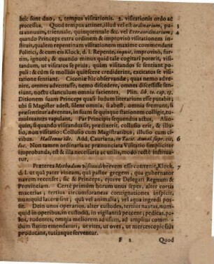 Tractatio de visitationibus provincialibus utiliter instituendis : = Von Land-Visitationen