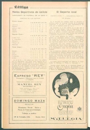 El Deporte local