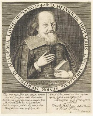 Bildnis des Henricus Hoepfnerus