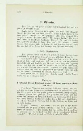 2. Ostindien