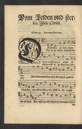 Vom Leiden und sterben Jhesu Christi.