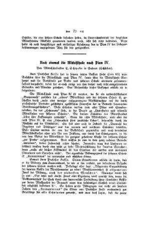 Noch einmal die Mittelschule nach Plan IV
