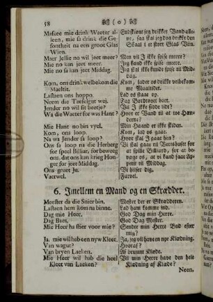 6. Imellem en Mand og en Skraedder