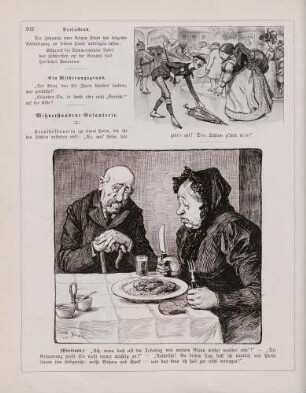 "Mißverstandene Galanterie" "Pietätvoll"