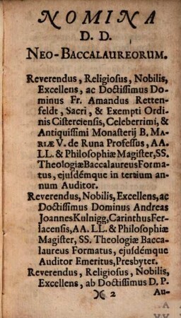 Dissertationes theologicae