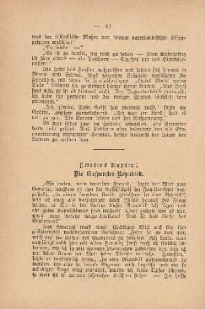 Zweites Kapitel. Die Gespenster-Republik