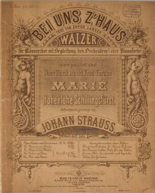 Bei uns z'Haus : Walzer ; op. 361