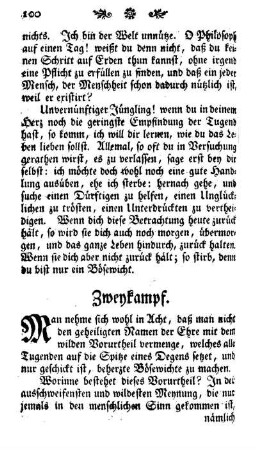 Zweykampf