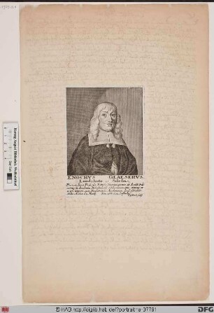 Bildnis Enoch Glaeser