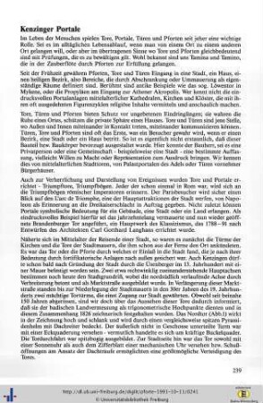 Kenzinger Portale