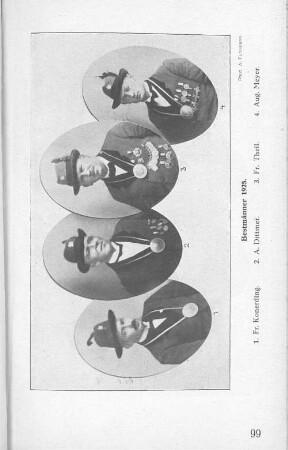 Bestmänner 1925.