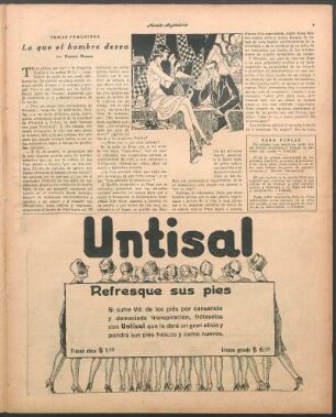 Lo que el hombre desea : Temas femeninos