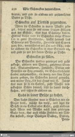 Wie Schnecken zuzurichten