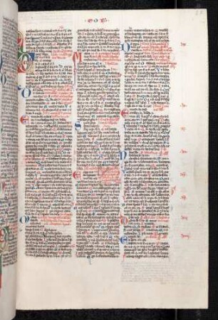 Zierinitiale (Psalm 53): D(ixit insipiens)