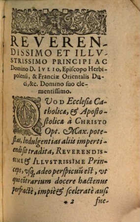 De Jndvlgentiis Tractatus F. Antonii Cordvbensis, Ex Sacro Minorvm Observantiae Regvlaris Ordine, Provinciae Castellae, Guardiani S. Francisci Complutensis, hoc quidem tempore plusquàm necessarius