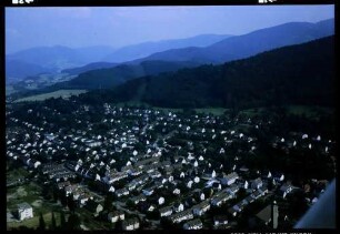 Freiburg, Littenweiler: Littenweiler mit Schwarzwald