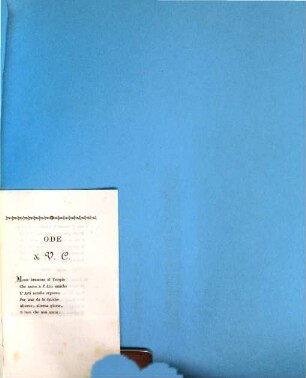 A Maria Malibran per la sua rappresentazione dell'Otello in S. Carlo