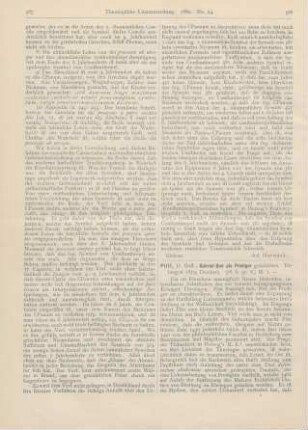 588-589 [Rezension] Plitt, Gust., Gabriel Biel als Prediger geschildert