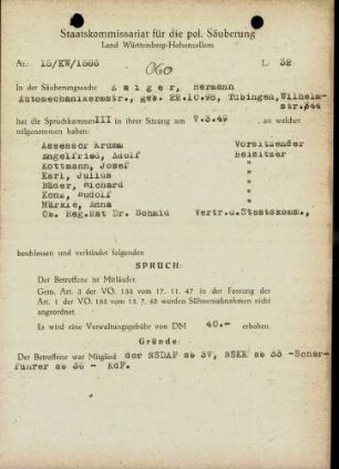 Zaiger, Hermann