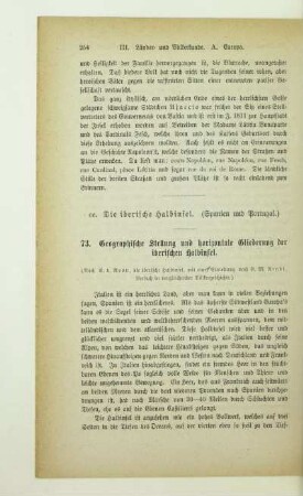 cc. Die iberische Halbinsel. (Spanien und Portugal.)
