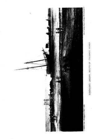 Robinson´s Landing, mouth of Colorado River